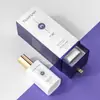 Caja de Empaque Personalizada para Producto de Cuidado de la Piel con Laminación de Tarjeta Dorada y Plateada, Estampado en Caliente, Limpiador Facial para Exportación, Crema de Cuidado de la Piel de Alta Gama, Caja de Cartón Blanco
