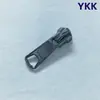 Zíper YKK Não. Zíper de metal com 5 dentes e cabeça de zíper automática quadrada para carcela de roupas e botas