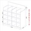 Caiyijie Fabricante de Montagem de Porta-Folhas de Papel de Chão Rack de Exibição Promocional para Supermercado Display de Papelão Ondulado Personalizado
