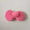 Tecido Pelúcia Três-Dimensional Enchimento de Algodão Laço Franja de Pelúcia Fofa Presilha de Cabelo para Menina Acessório de Cabelo Doce Presilha de Cabelo