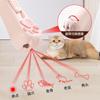 Puntero láser infrarrojo con garra de gato, palo para gato, patrones múltiples, carga USB, juguete para gato aburrido, suministros para mascotas