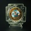 Moneda Conmemorativa One Piece Medalla Conmemorativa Rey Marino Animación Popular Alrededor de Mano Regalo de Cumpleaños Colección de Monedas Regalo