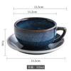 Conjunto de xícaras de café Sawada Cup com flor em relevo profissional, xícara de latte americana de boca larga, atacado, LOGOTIPO