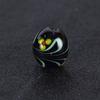 Cuentas de vidrio con forma de flor de seda de estilo japonés, cuentas de barril, accesorios para pulseras y collares, cuentas de vidrio