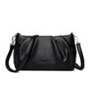 Bolso de Mujer Transfronterizo 2025 Nuevo Urbano Simple Moda Cadena Fruncido Bolso de Hombro Cruzado Axila Bolso Cuadrado Pequeño al por Mayor