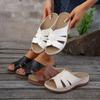 Sandalias de plataforma gruesa de talla grande transfronterizas 2025 verano nuevo comercio exterior plataforma gruesa zapatillas de señora zapatillas boca de pez