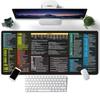 Mouse Pad Excel English Personalizado para Laptops, Teclado, Uso no Escritório, Tapete de Mesa Grande Antiderrapante Transfronteiriço