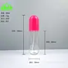 40\60\70\80\100\120\150\220\300ml Botella de Agua y Loción con Forma de Cápsula, Botella Creativa para Enjuague Bucal