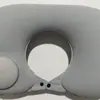 Almohada Inflable en Forma de U para Protección del Cuello, Esencial de Viaje, Plegable y Portátil, Almohada de Viaje Flocada, Almohada en Forma de U