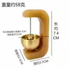 Estilo japonês simples dopamina latão campainha acessórios Home Entry porta de sucção porta de sucção Vento Bell Geladeira Sticker