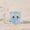 Micro-Paisaje Creativo Luminoso Caballo Marino Pulpo Animal Lindo Acuario Paisajismo Decoración DIY Accesorios Pequeños Adornos