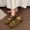 Sapatos Mary Jane retrô estilo francês com sola macia para mulheres, novo modelo outono 2026, tira cruzada, antiderrapante, sapatilhas confortáveis estilo balé
