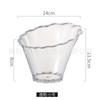 Acrílico resistente a altas temperaturas y caídas, tazón simple para pepino, plato de snacks para hotel, vaso para pepino helado, tazón comercial para pepino