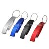 Metal Aluminio Publicitario Llavero Abrebotellas Aleación de Aluminio Abrebotellas Llave para Cerveza Abre Cerveza