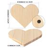 Posavasos de Madera Maciza Más Vendido Transfronterizo Logotipo Grabado Cuadrado Redondo Amor Posavasos de Madera para el Hogar Posavasos de Madera Aislante del Calor