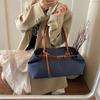 Bolso Retro de Mezclilla de Gran Capacidad para Mujer 2026 Nuevo de Moda Tendencia Bolso de Axila Bolso de Mano Casual Coreano para Viajero
