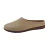 Sandalias y Chanclas de Malla Feiwei Baotou Media Copa Estilo Nuevo Verano 2024 Transpirables Versátiles Retro Suela Suave para Mujer Ropa Exterior