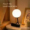 Lámpara de Escritorio Recargable Transfronteriza, Regulable, Protectora de Ojos, Luz Decorativa Creativa para Atmósfera de Escritorio