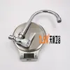 Grifo de Fregadero de Pared Horizontal Individual de 4 Puntos de Pared Fría Única, Grifo para Lavabo de Platos, Grifo de Apertura Rápida