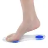 Palmilhas de Silicone Transparentes, Amortecimento Macio Absorvente de Choque, Suporte para Arco do Pé com Amortecimento Completo, Palmilhas de Massagem Esportiva, Atacado em Estoque