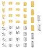 40 Piezas Europeas y Americanas DIY Más Vendidos Accesorios para Rastas de Peluca Anillos para el Cabello Anillos Huecos de Alta Gama para Extensiones de Cabello para Mujeres
