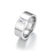 Anel de zircônia da moda, personalidade masculina moderna, anel de diamante versátil, fonte de e-commerce da Amazon, atacado de joias