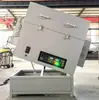 Venda Direta de Fábrica de Forno de Sinterização Tipo Tubo Rotativo, Forno Tipo Tubo com Inclinação de 30 Graus, Forno de Teste de Despejo de Material Inclinado