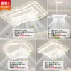 Lámpara ventilador para sala de estar, nuevo modelo 2026 iluminación Zhongshan, luz principal de gran tamaño para toda la casa, luz de techo de espectro completo para dormitorio