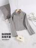 Abrigo de Primavera Nuevo para Niñas LAVI Abrigo Corto Cárdigan Top Casual Combinable para Niños Grandes con Cuello Vertical Abrigo Fino de Primavera