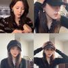Pendientes de perlas Ouyang Nana del mismo estilo para mujer, ligeros, de lujo, de alta gama, sencillos, elegantes, blancos, elegantes, que combinan con todo.