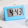 Reloj Despertador Luminoso Reloj de Pulsera Adorno de Escritorio Oscilante Silencioso Simple Alto Valor de Color Reloj de Escritorio para Estudiante Reloj Electrónico Digital