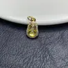 Pingente de Cabacinha Fulu Feito à Mão Diy14K Cristal Wenwan Pulseira Pulseira Acessórios de Joia Contas com Aplicação de Diamantes Alta Retenção de Cor