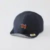 Sombrero de color sólido versátil para bebé con ala suave al por mayor nuevo sombrero solar transpirable para niño pequeño gorra de béisbol linda de cachorro para bebé
