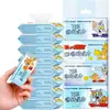 Toallitas Sanitarias Haishi Hainuo con 75% de Alcohol Paquete Pequeño Mini Desechables Toallitas Desinfectantes Paquete Portátil Desmontable