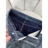 Jeans de Pana de Pierna Ancha con Estampado de Cielo Estrellado Talla Grande para Mujer Otoño e Invierno 2024 Novedad Cintura Alta Pierna Recta Holgada Aspecto Adelgazante Pantalones de Suelo