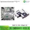 0603 0.35A 6v 350mA fusível termistor auto-regenerativo de montagem em superfície JK-SMD0603-035-6