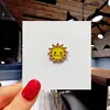 Broche de desenho animado personalizado broche de metal fofo em forma de gota de óleo acessórios para roupas bolsas acessórios de crachá broche
