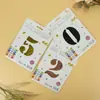 Venta al por mayor estilo INS comercio electrónico transfronterizo 16 pulgadas Exquisitamente empaquetado digital empaque individual de tarjeta de papel globos de papel de aluminio, versión delgada americana