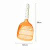 Pá para Areia de Gato - Material PP Espessado, Antiaderente e com Filtro, Tamanho Grande 18cm, Compatível com Areia de Gato de Tofu/Bentonita