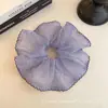 Elástico para coleta baja con lazo elegante, accesorio para el cabello para atar y peinar el cabello, diadema con estampado de leopardo, nuevo estilo 2026, cuerda para el cabello de estilo casual