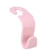 Gancho pequeño para coche respaldo de asiento de coche Accesorios ocultos para el interior del coche Decoración Daquan respaldo trasero multifuncional trasero