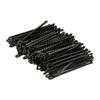 Alambre de acero negro clip pequeño horquilla clip de borde modelado clip de plancha estudio de maquillaje plato para el cabello clip pequeño tocado caja