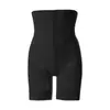 Corset Pós-Parto para Modelar o Corpo Cinta Modeladora da Cintura Levanta Quadril Controle da Barriga Camada Base Zíper Antienrolamento Shapewear Malha Sem Costura Cintura Alta Aperto Abdominal