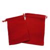 Vendas diretas da fábrica 7*9 pacote de bolso para joias bolsa brocado bolsa de flanela vermelha bolsa com cordão 7*11 bolsa de embalagem