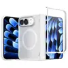 Adequado para capa de celular dobrável Apple DUO, capa de celular magnética de cobertura total 2 em 1 para iPhone Duo, fornecendo proteção contra quedas