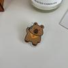 Copyright Broche Capivara Ins Pin de Desenho Animado Fofo Acrílico Atacado Broche 2 Yuan Bijuteria Presente