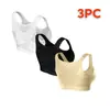 Sujetador Deportivo Temu Tallas Grandes Transfronterizo, Push-Up, Sin Aros, Sin Relleno, Sujetador Tipo Chaleco Deportivo, Sujetador Corrector