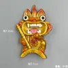 Gato de telha auspicioso colorido de Yunnan geladeira viagem comemorativo relações públicas presente decoração criativa vendas diretas da fábrica