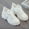 Tenis toscos para mujer 2023 primavera/verano zapatos casuales blancos nuevos zapatos de moda ins tenis versátiles plataforma zapatos de mujer