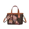 2026 Bolso de Hombro Nuevo Versátil Bolso Cubo Cruzado Monograma Bolso de Mujer de Alto Valor Estampado Elegante Bolso de Mano Versátil